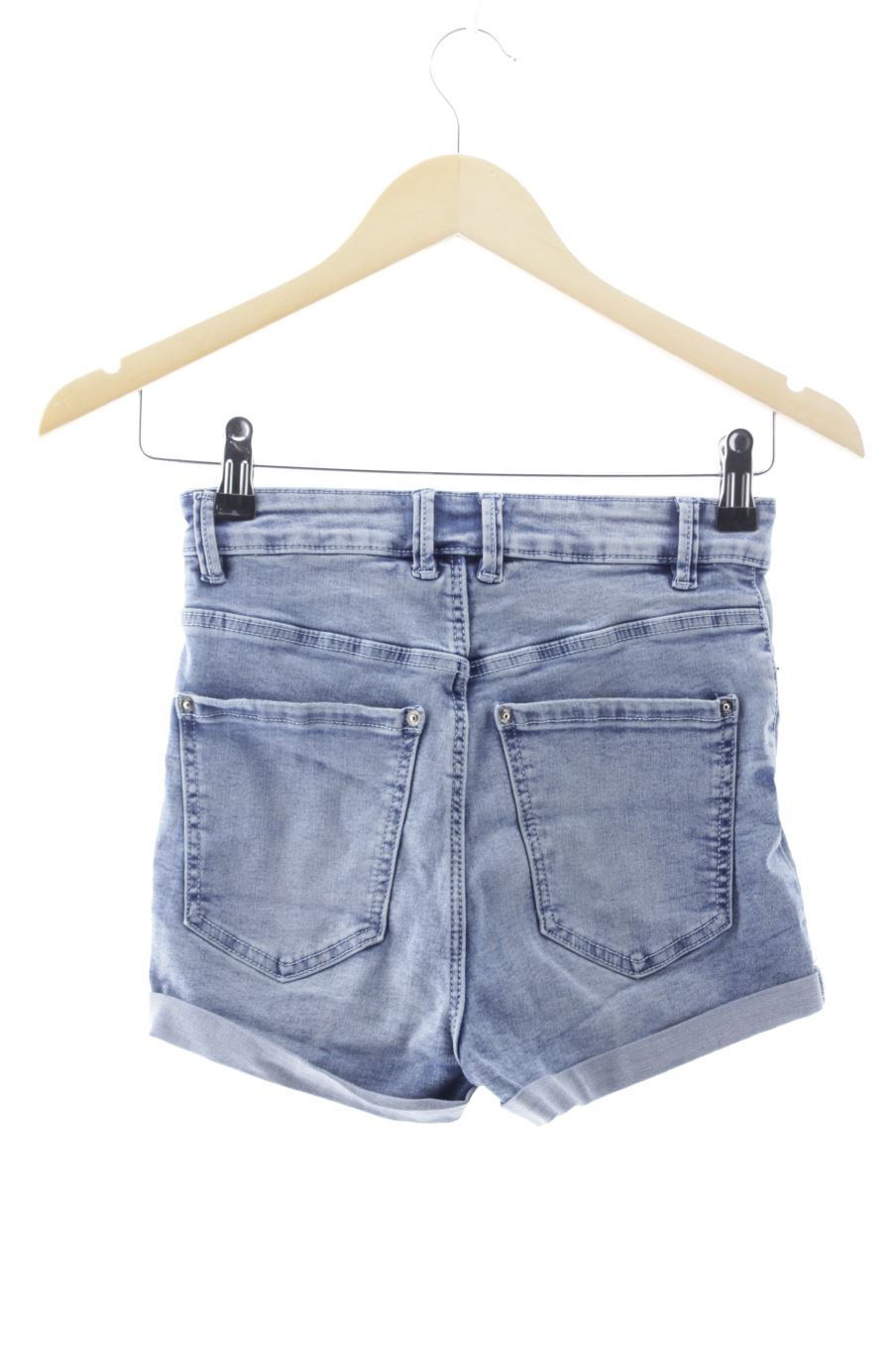 Shorts Pimkie de la taille 34, de couleur bleu de denim
