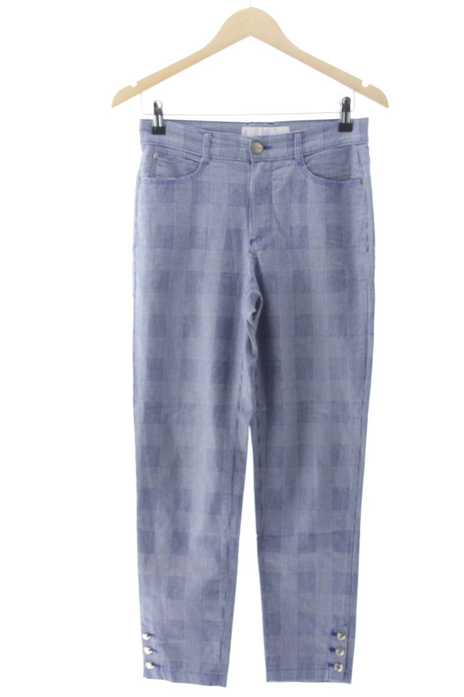 Jeans Dismero de la taille 36, de couleur carreaux de denim