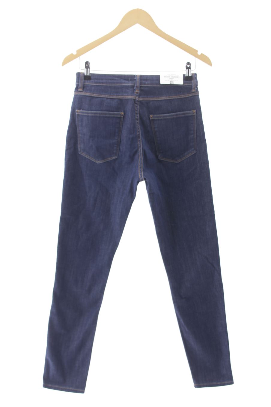 Vaquero de Zara de la talla 40, de color azul de ropa vaquera