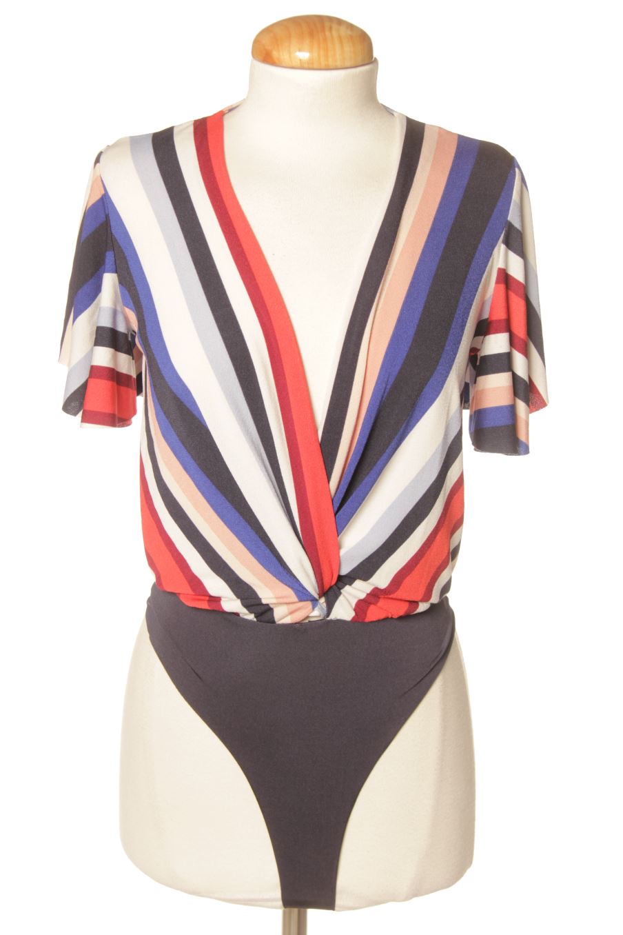 Body de Bershka de la talla XS, de color rayas
