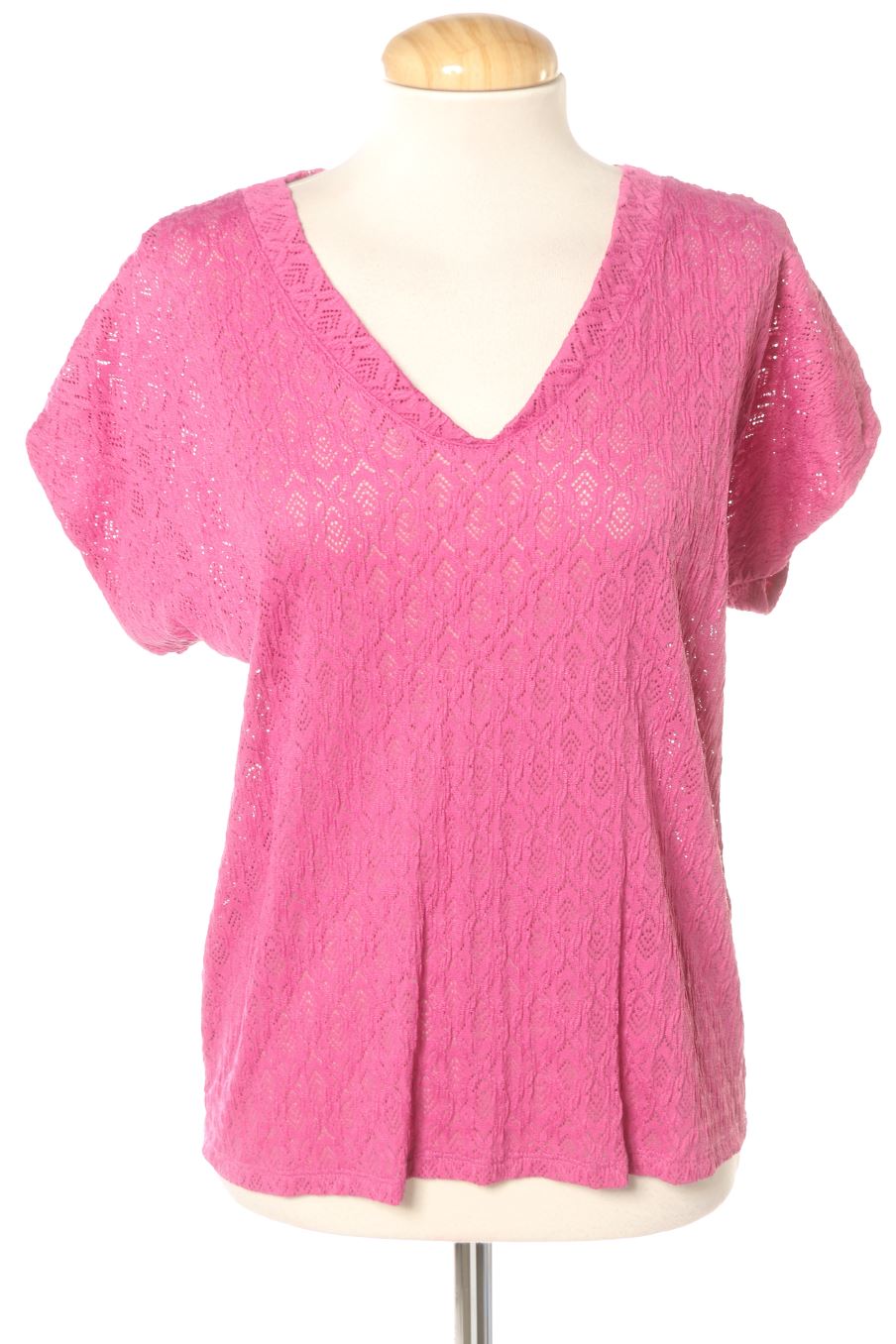 Blouse à manches courtes Bréal Collection de la taille M, de couleur rose