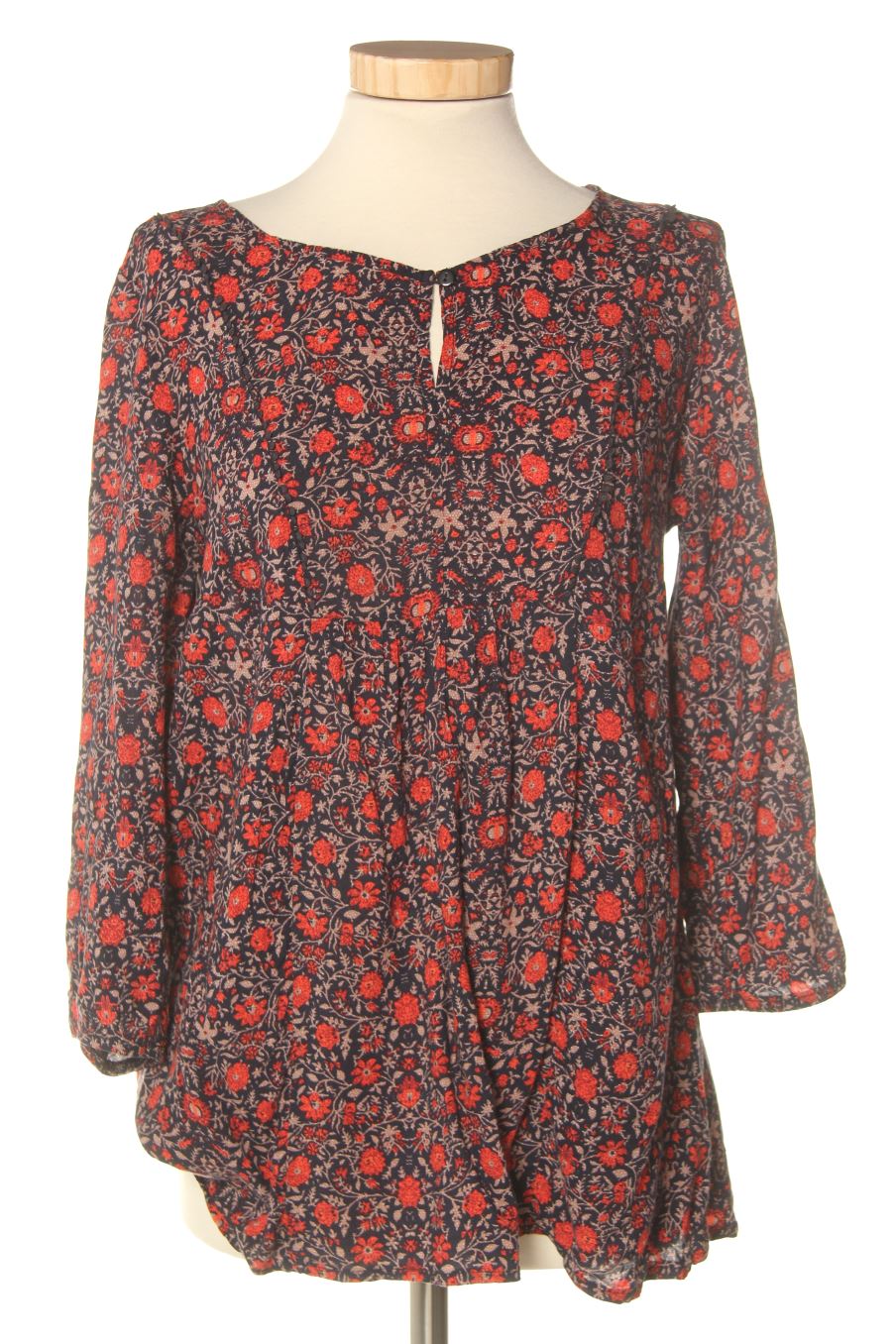 Blouse à manches longues Mariquita de la taille S, de couleur imprimés