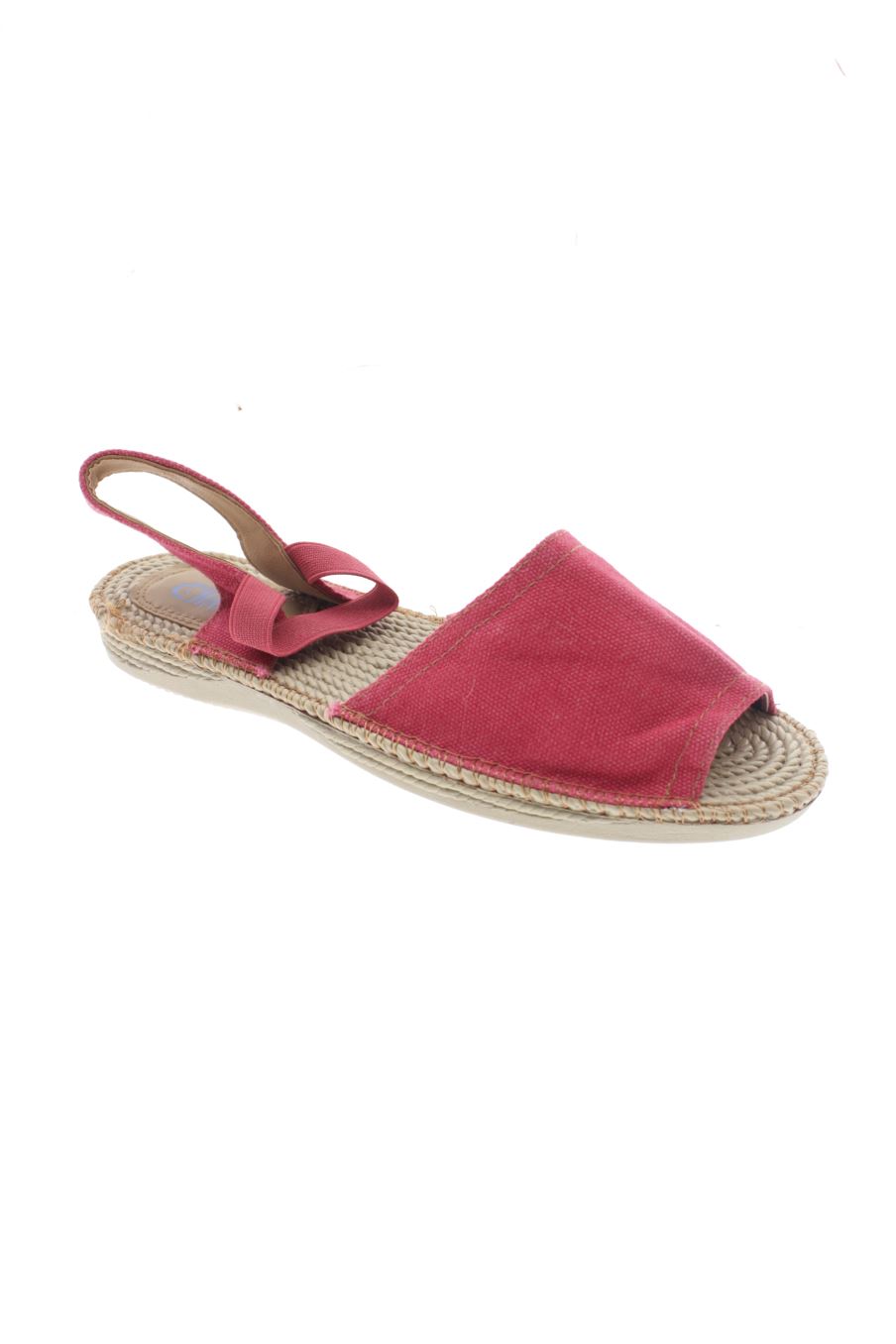 Sandalias planas de Las Originales Chanclas de la talla 38, de color rosa de