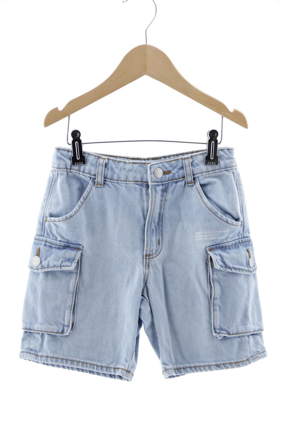 Vaqueros cortos de Zara de la talla 4 años de denim de segunda mano