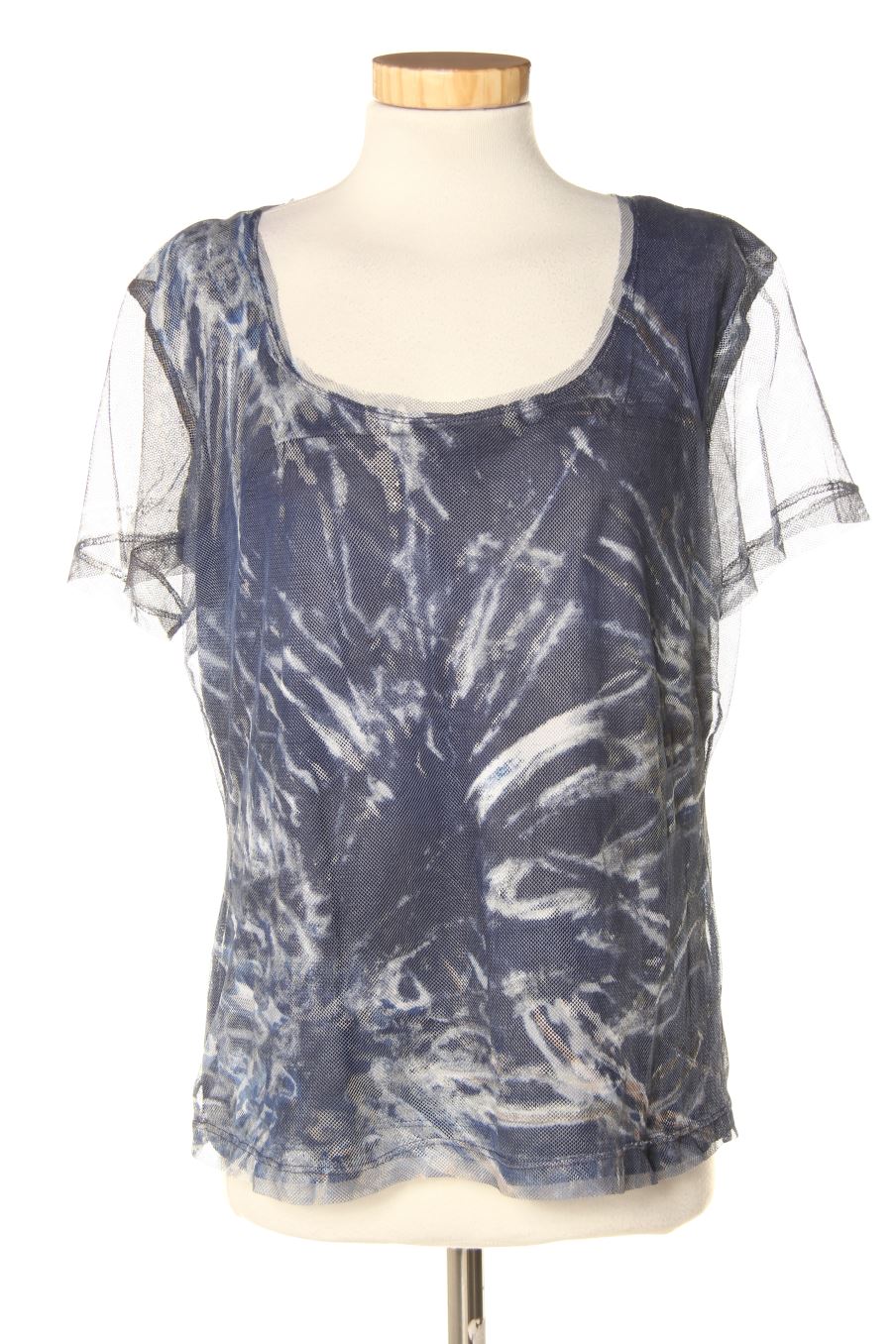 T-shirt Adolfo Dominguez de la taille XS, de couleur bleu