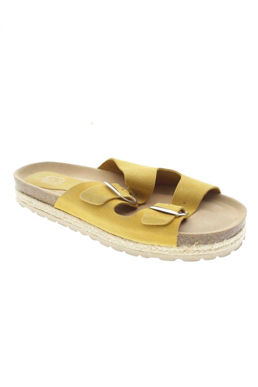 Sandalias planas de Bosanova de la talla 40, de color mostaza de