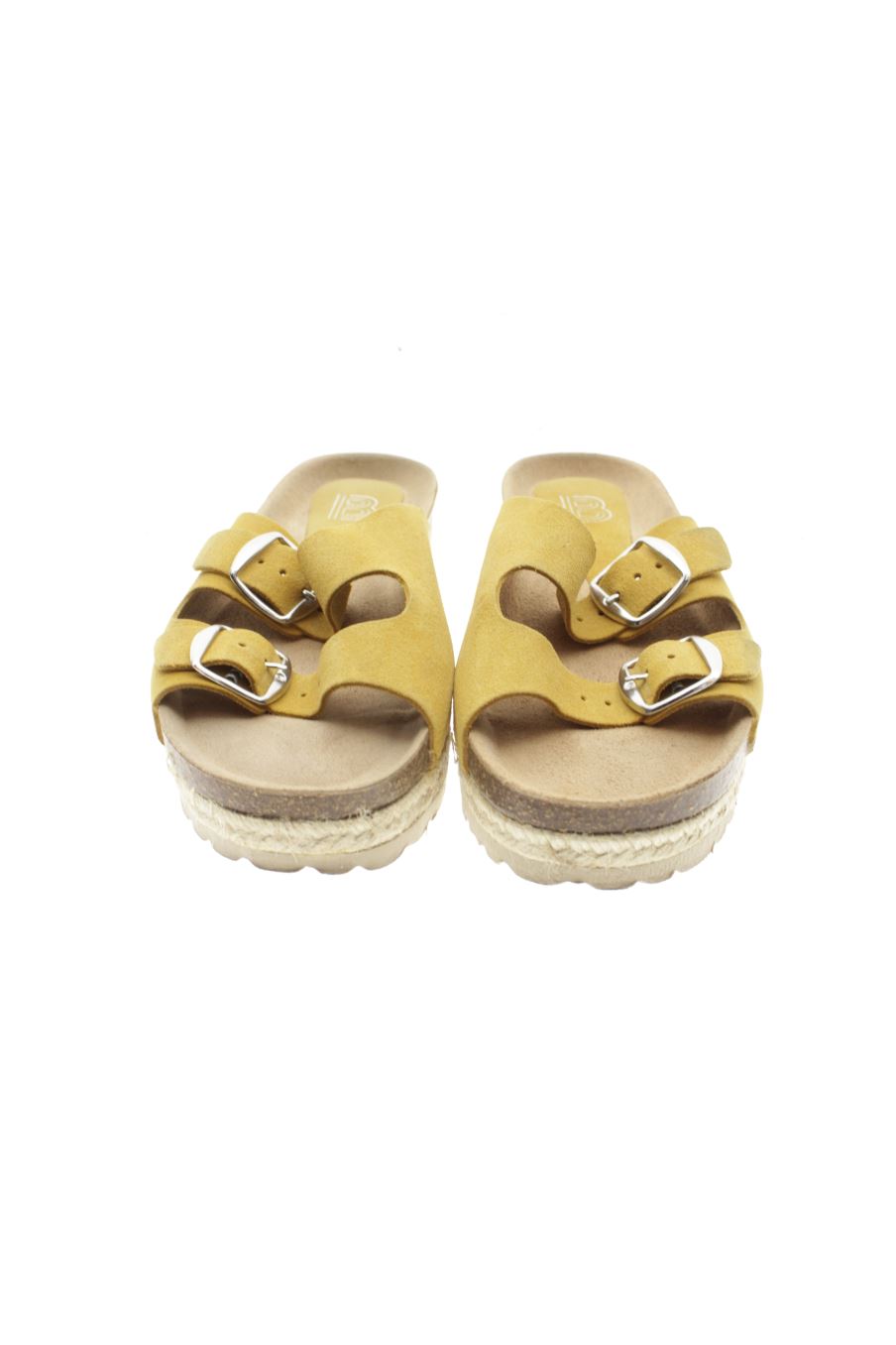 Sandalias planas de Bosanova de la talla 40, de color mostaza de