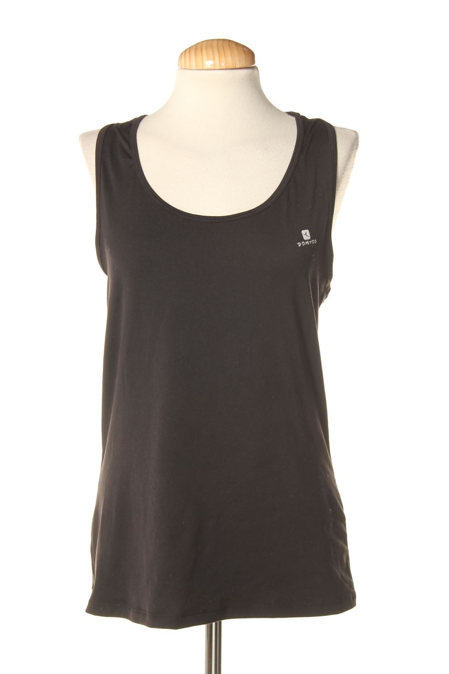 Top deportivo de Domyos (DECATHLON) de la talla 40, de color negro