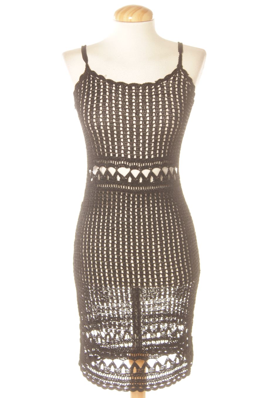 Einfaches Kleid von Mango Größe S, Farbe Schwarz, für