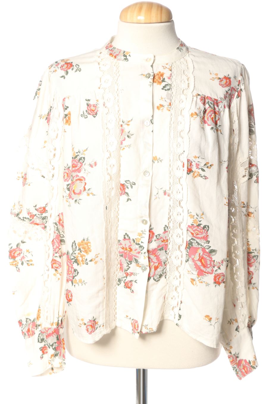 Chemise Zara de la taille S, de couleur fleurs