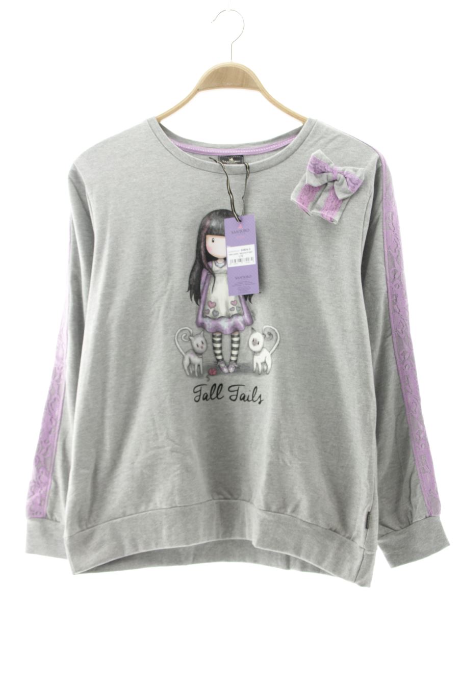 Pyjama complet Santoro de la taille S, de couleur gris