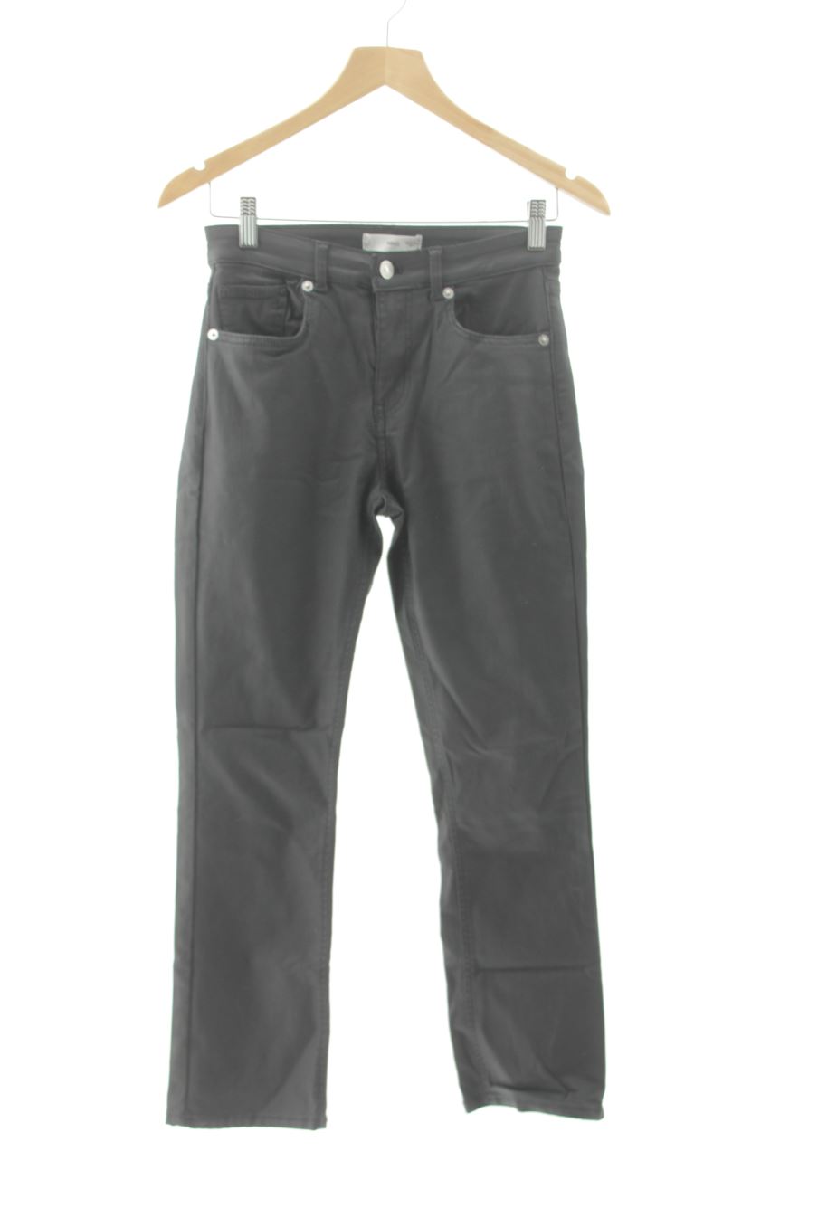 Pantalon Mango de la taille 38, de couleur noir