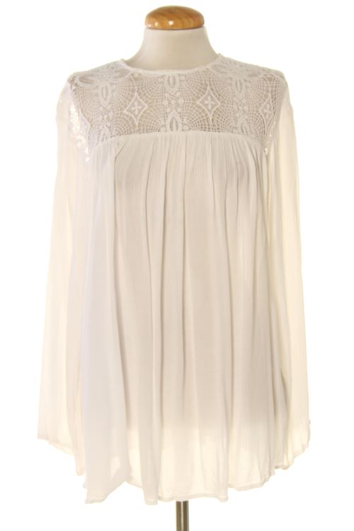Blusa a maniche lunghe