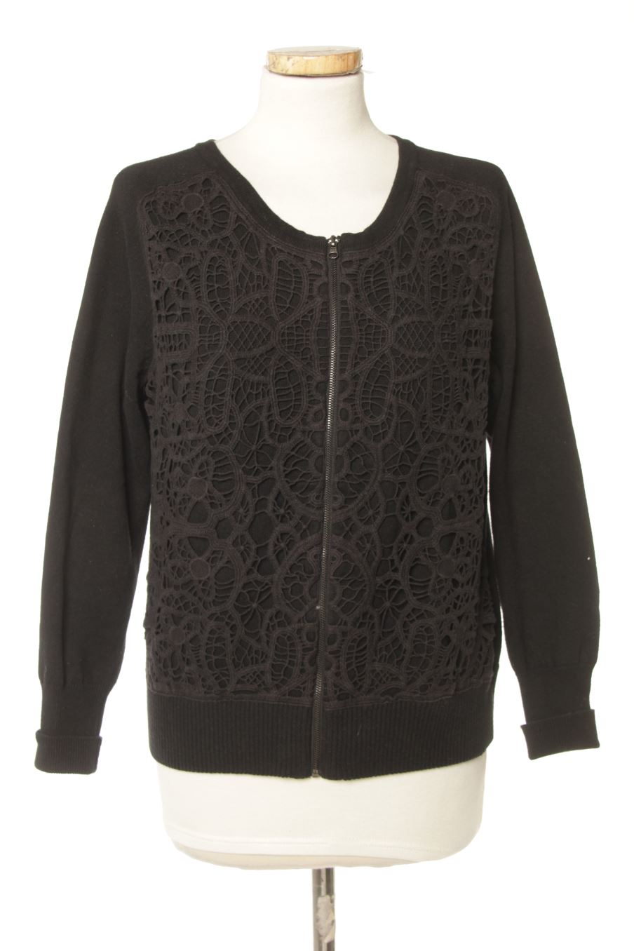Gilet Monoprix de la taille S, de couleur noir