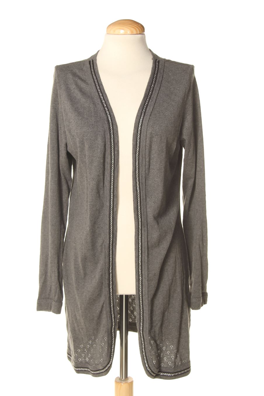 Gilet Dolores Promesas de la taille S, de couleur gris