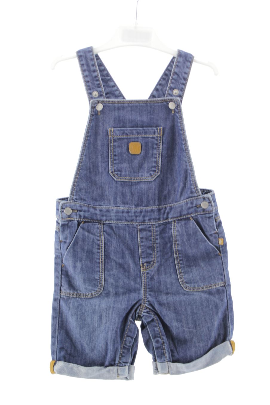 Salopette Obaibi de la taille 2 ans de denim de seconde main