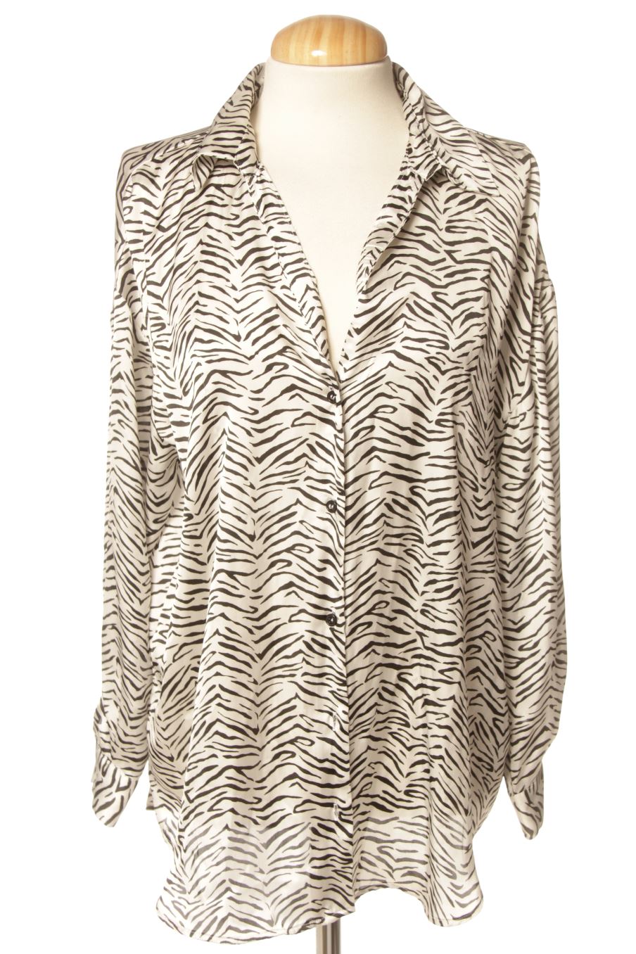 Chemise Zara de la taille S, de couleur animal print