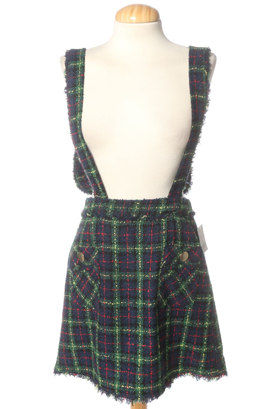 Gonne de Zara de la talla M, de color quadri