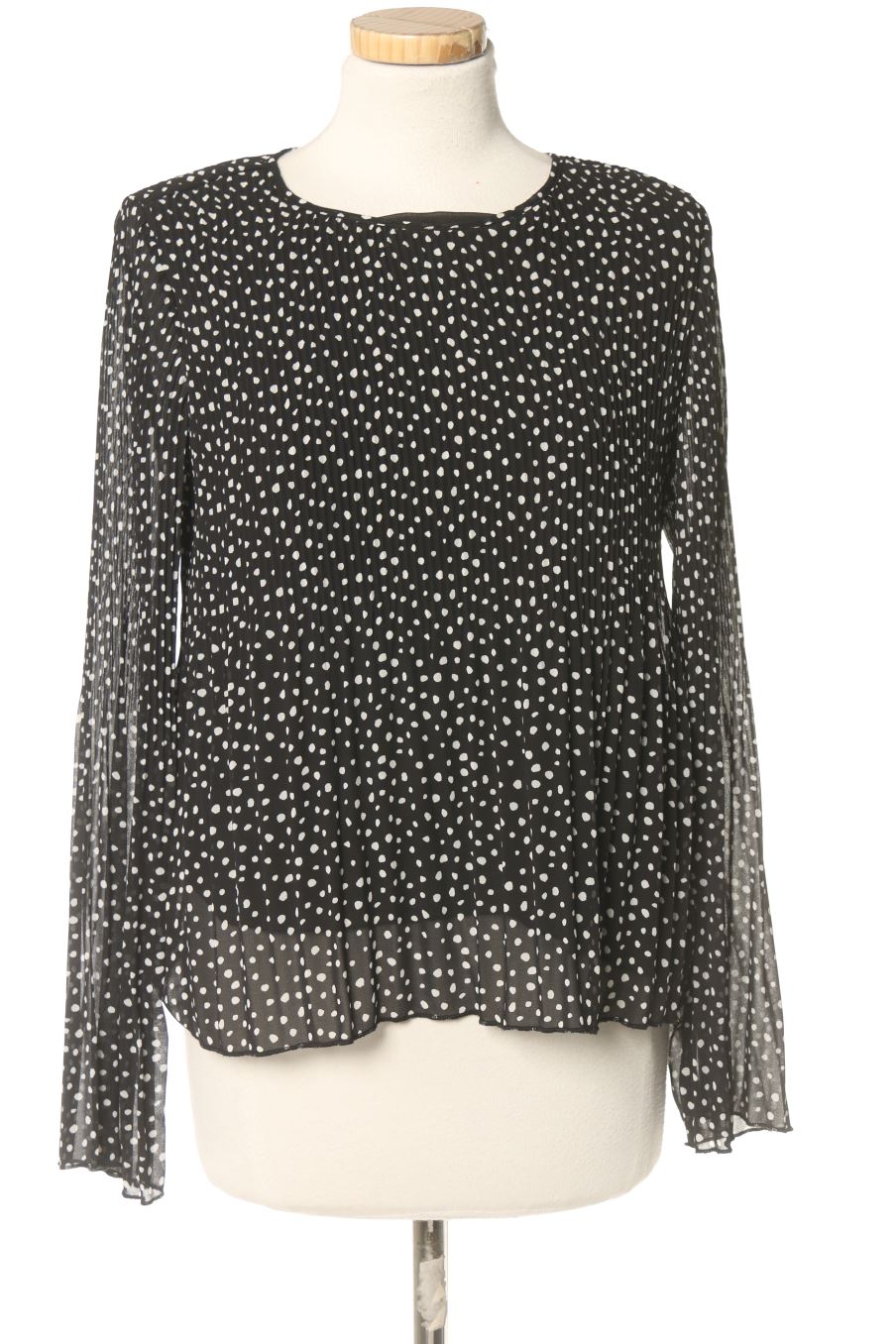 Langärmelige Bluse von Stradivarius Größe S, Farbe Aufdruck, für