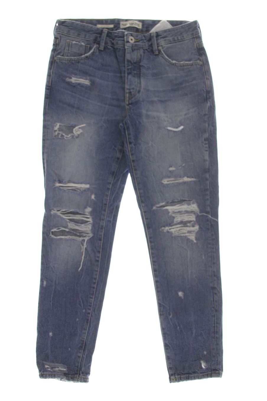 Vaquero de Bershka de la talla 36, de color azul de ropa vaquera