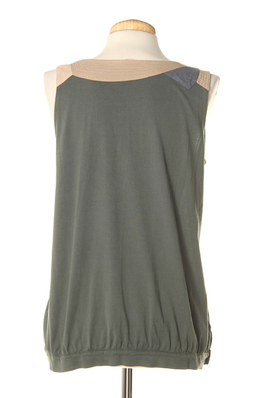 Top de BIMBA Y LOLA de la talla M, de color verde