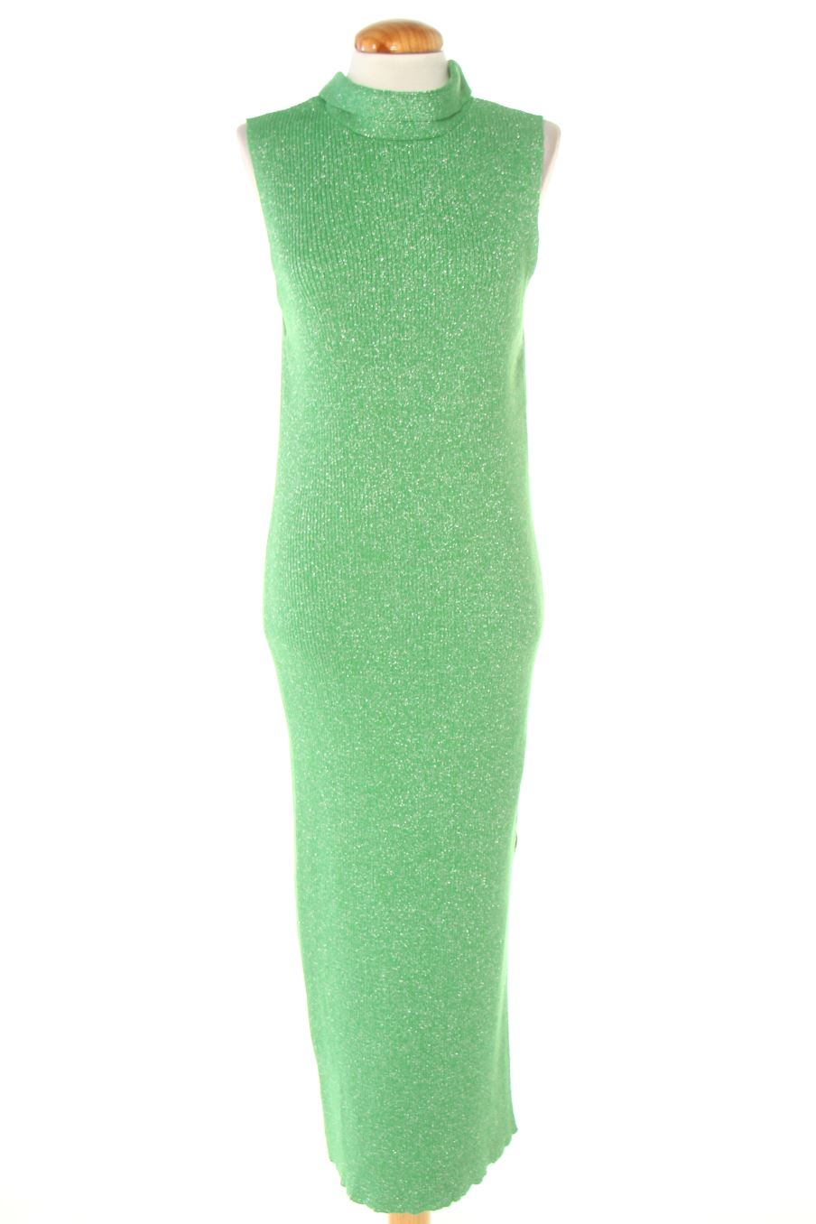 Robe casual Mango de la taille S, de couleur vert