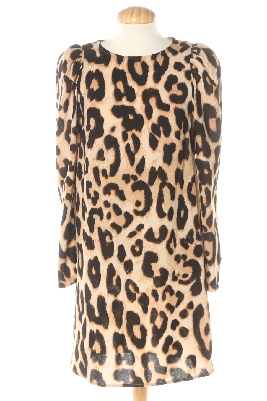 Vestido casual de H&M de la talla XS, de color animal print