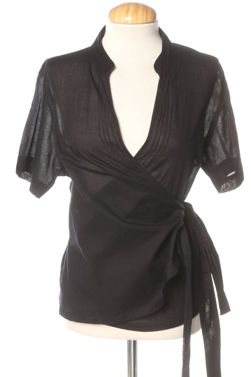 Blusa a maniche corte