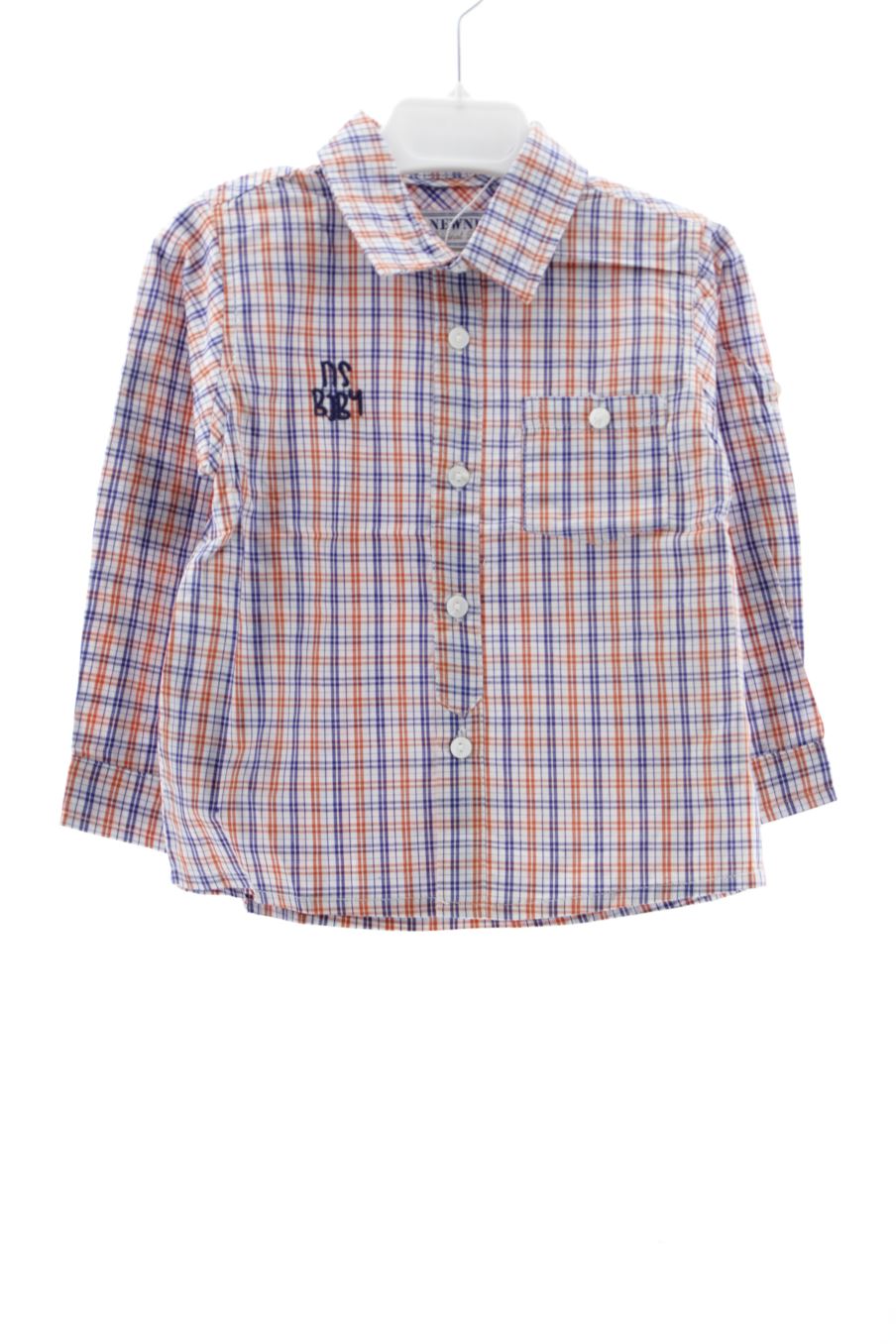 Chemise manches longues Newness de la taille 2 ans avec une étiquette