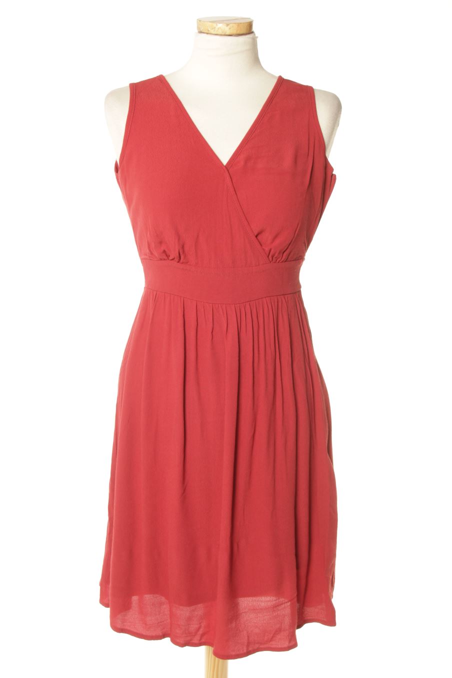 Robe casual Etam de la taille 36, de couleur rouge
