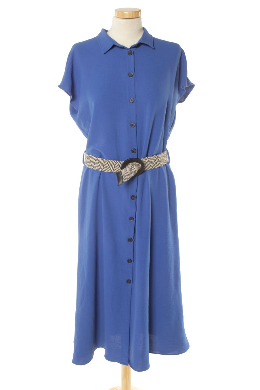 Vestido casual de TINTA de la talla 44, de color azul