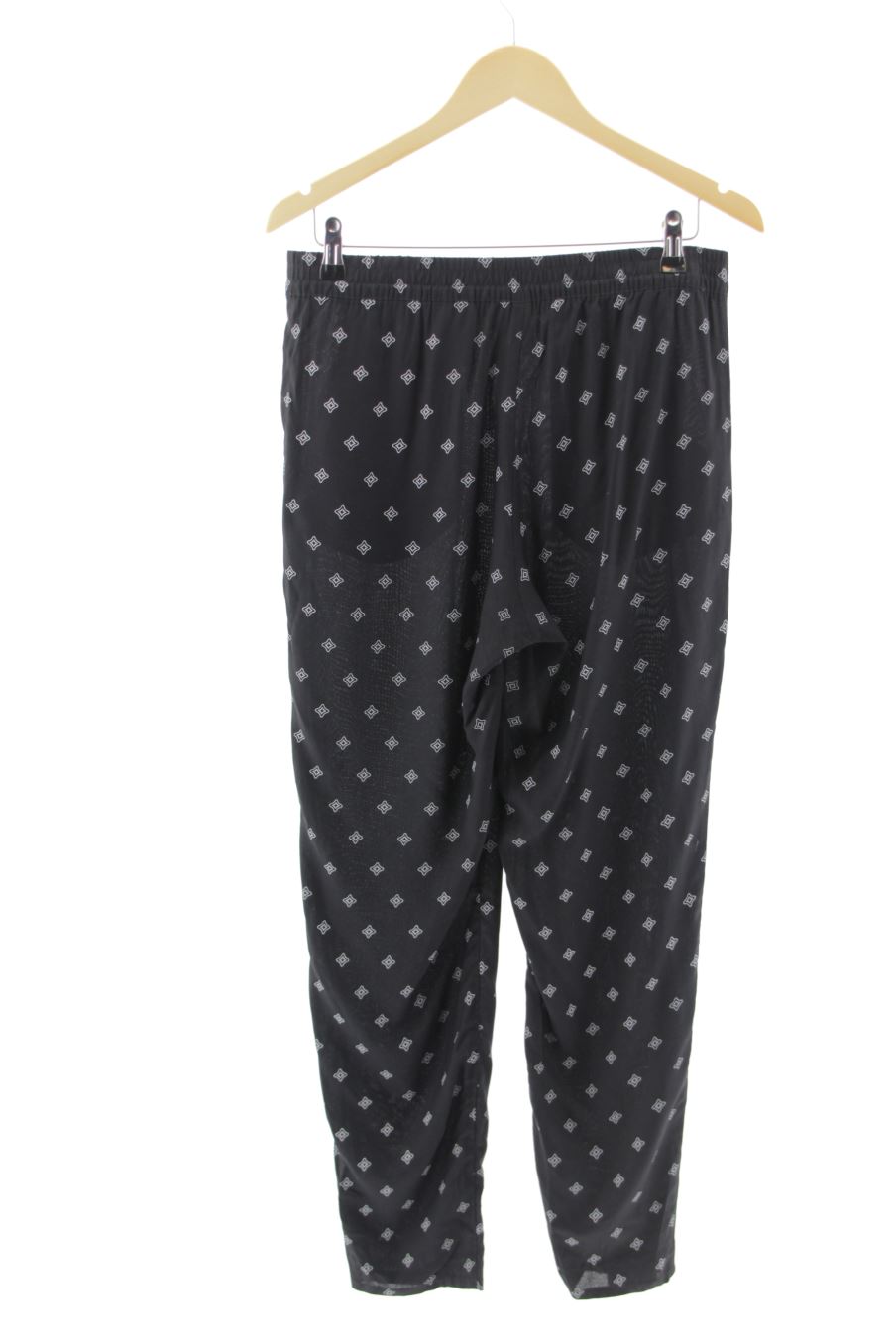 Pantalón Casual de H&M de la talla 40, de color negro