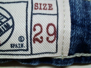 Vaqueros de Lois de la talla 38, de color azul de ropa vaquera