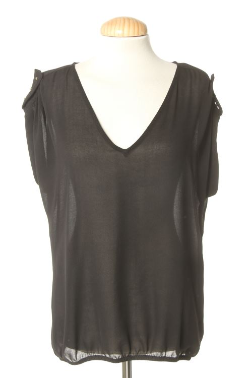 Blusa a maniche corte