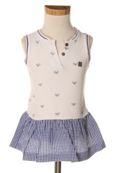 Aufwändiges Kleid 98 NELBLU