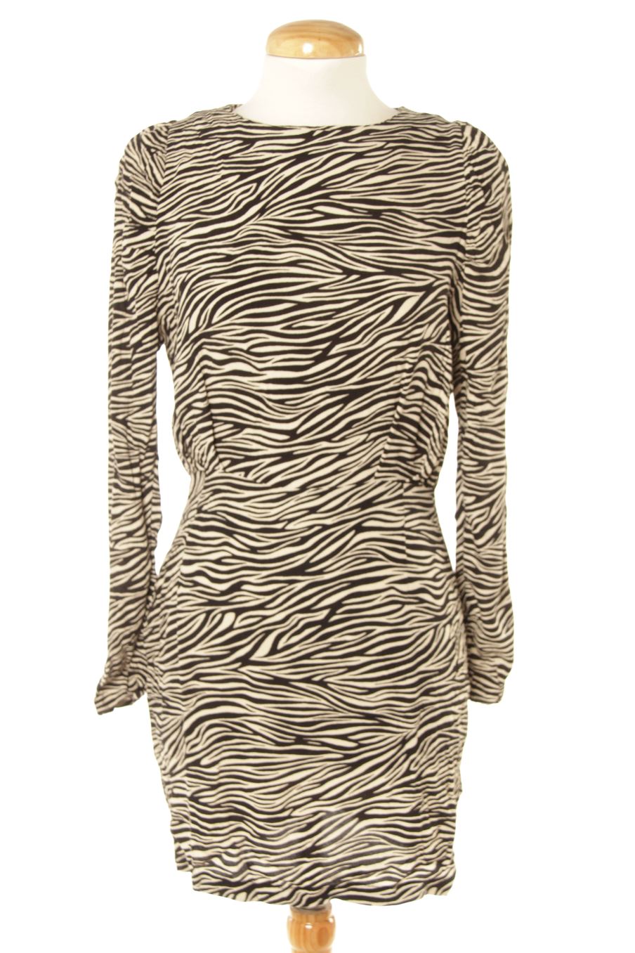 Vestito casual de H M de la talla 36 de color stampa animalier