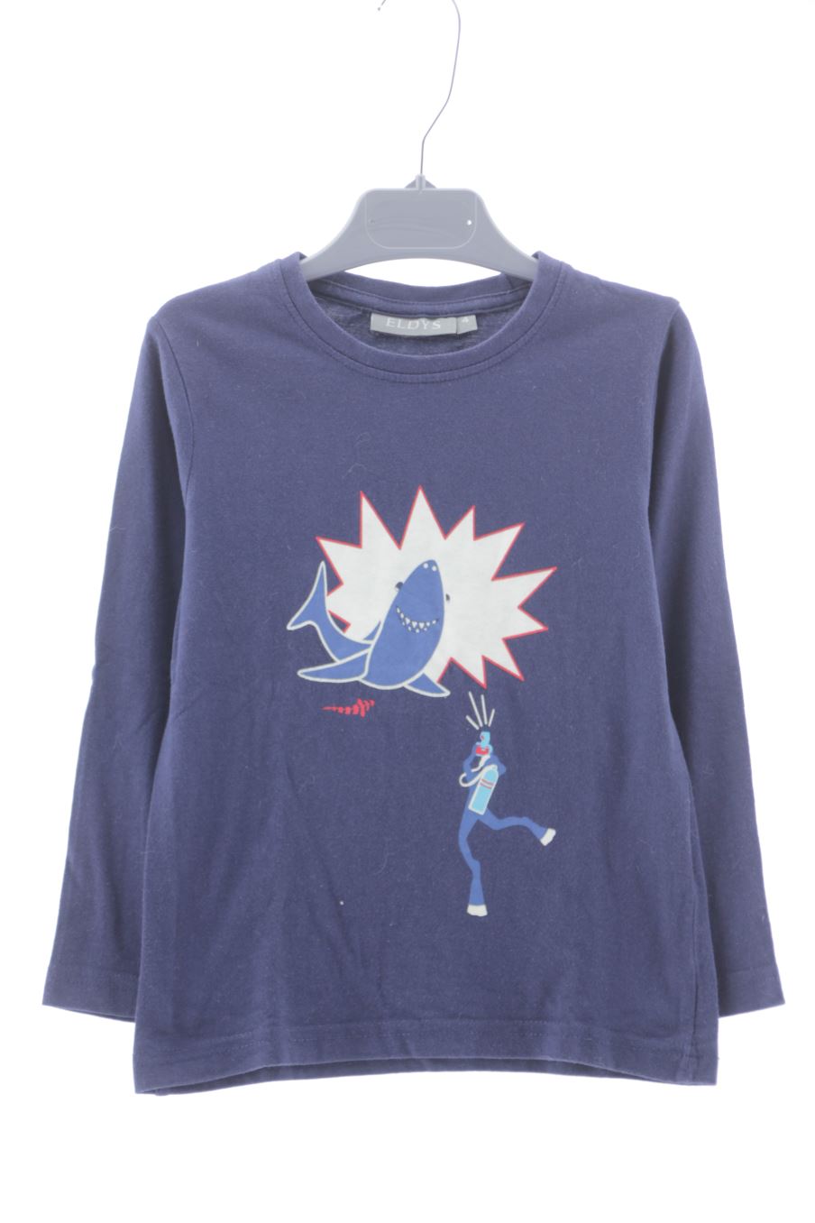 T-shirt manches longues Eldys de la taille 4 ans de seconde main