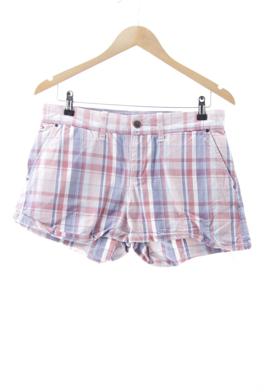Shorts HILFIGER DENIM de la taille 38, de couleur carreaux