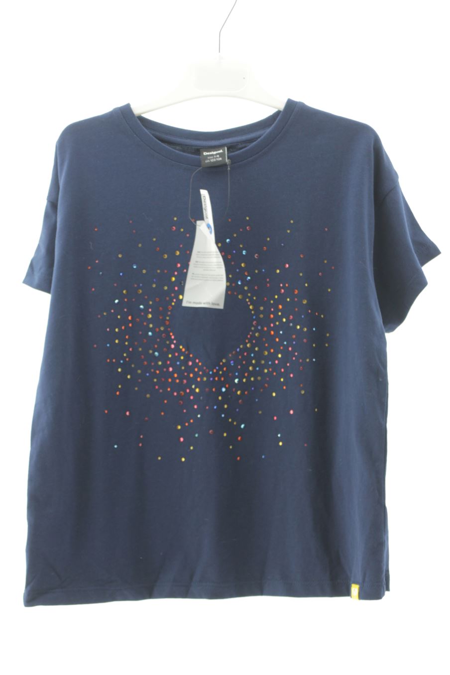 Mit Etikett Desigual Kurzärmeliges T-Shirt Größe 122