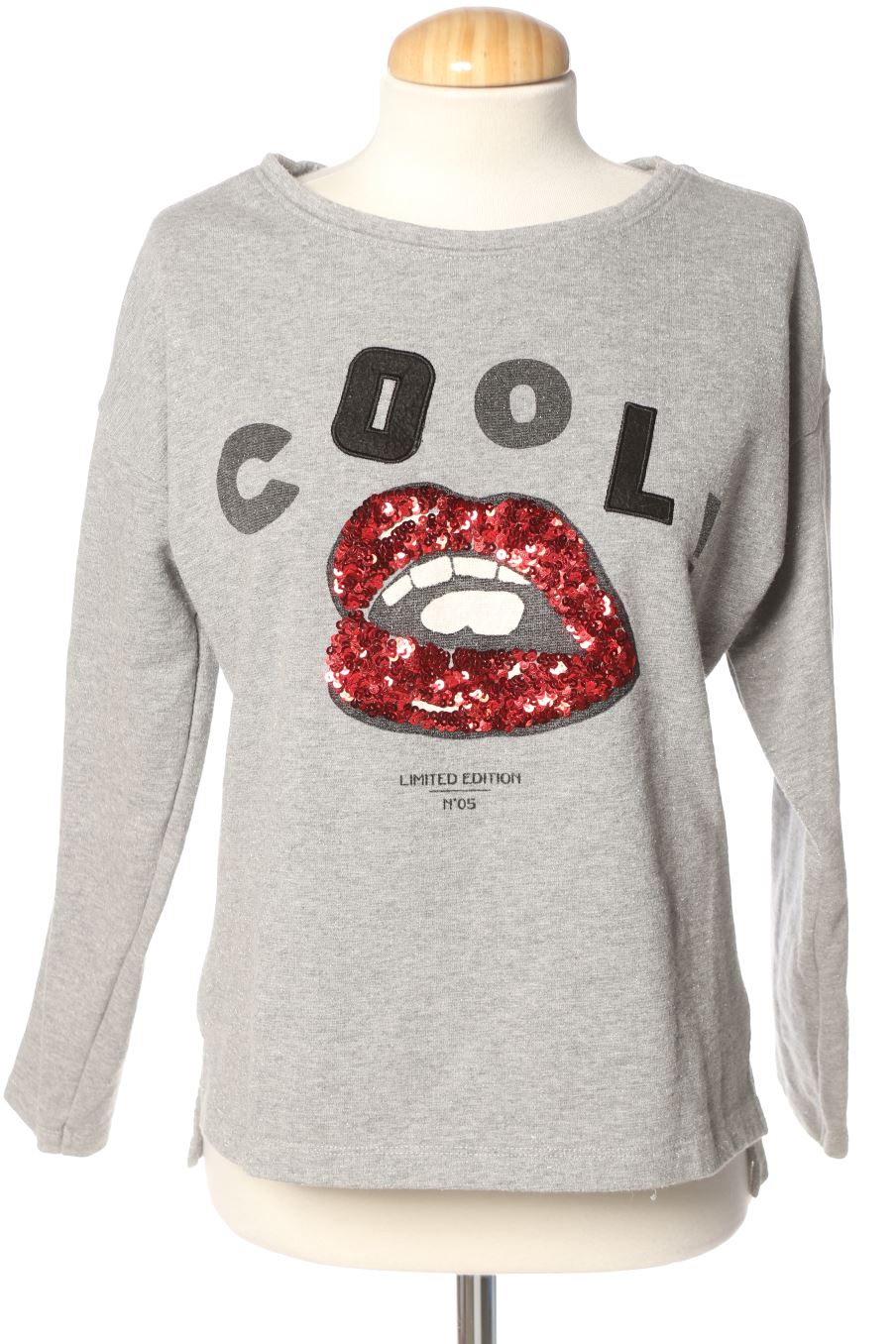 Sweat Springfield de la taille M, de couleur gris