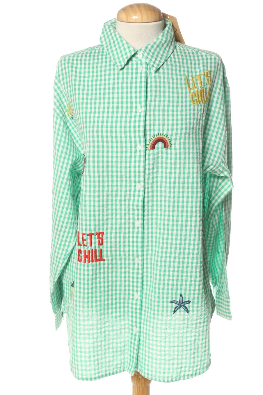 Camicia de Promod de la talla S, de color quadri