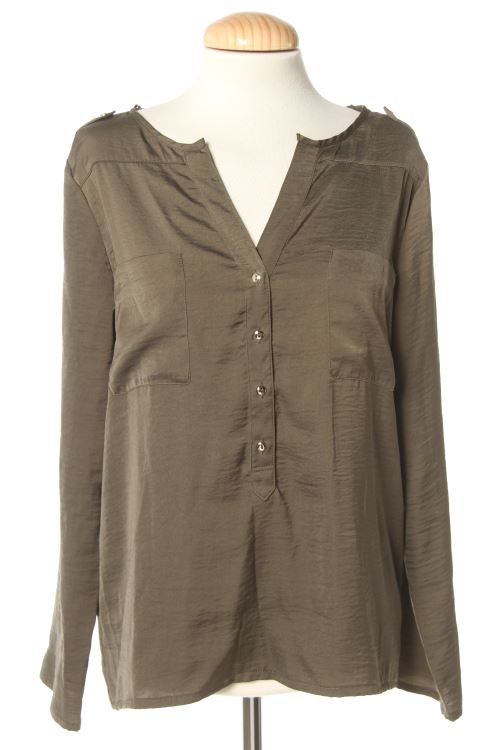 Blusa a maniche lunghe