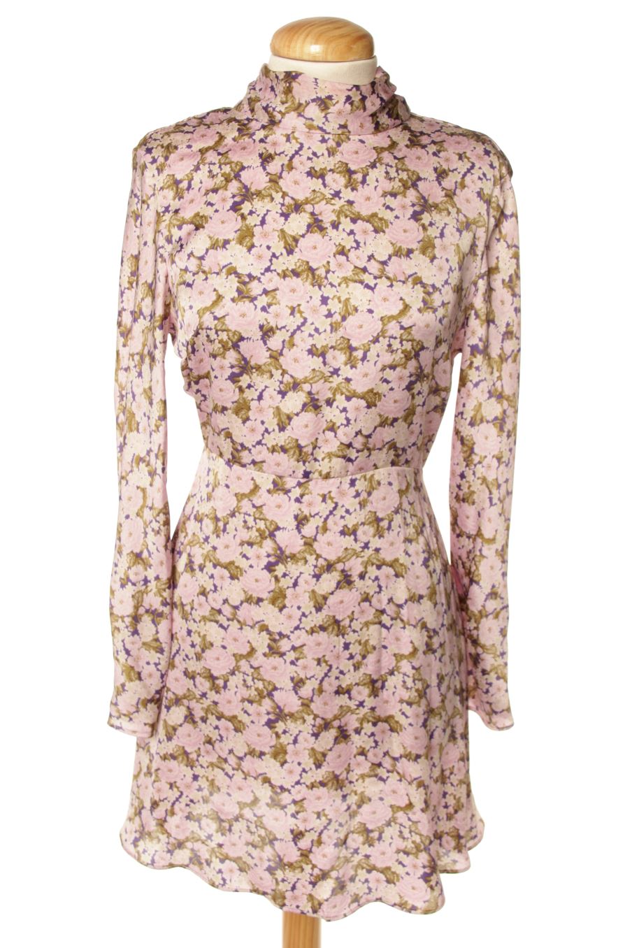 Robe casual Zara de la taille XS, de couleur fleurs