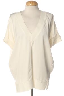 Blouse à manches courtes S Adolfo Dominguez