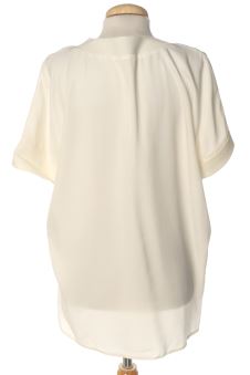 Blouse à manches courtes S Adolfo Dominguez