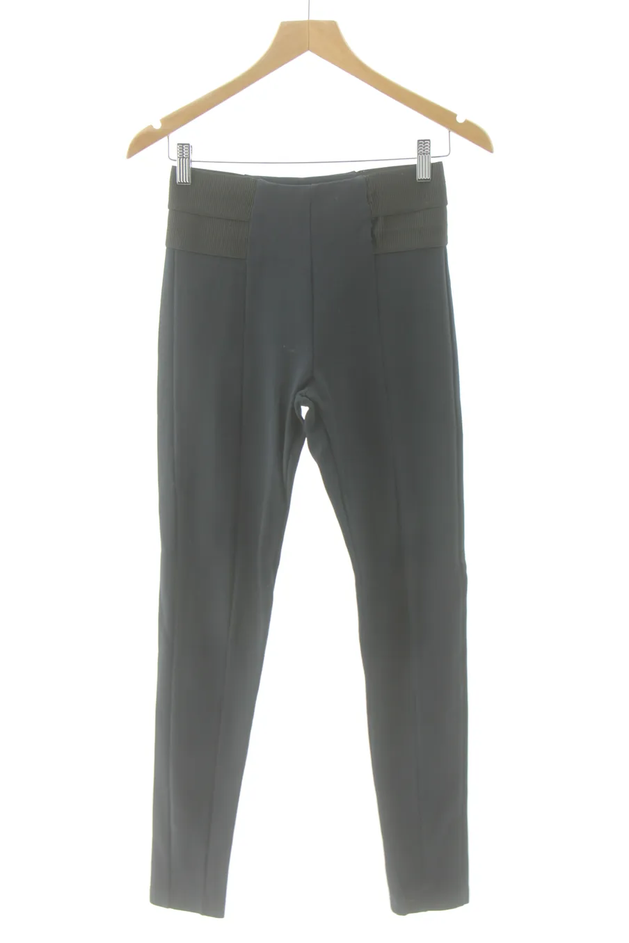 Pantalon décontracté Zara de la taille XS, de couleur bleu marine
