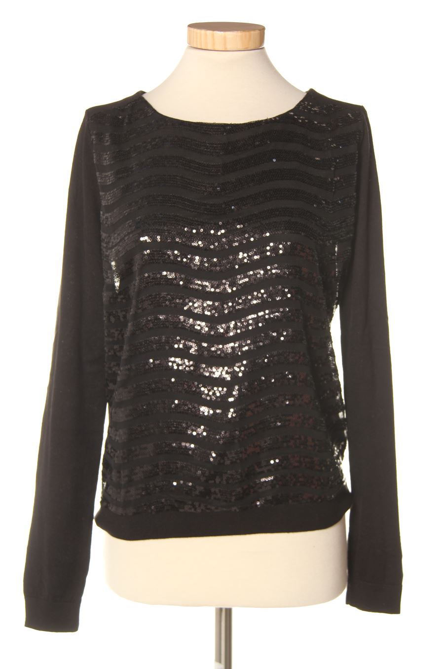 Pull Naf Naf de la taille M, de couleur noir