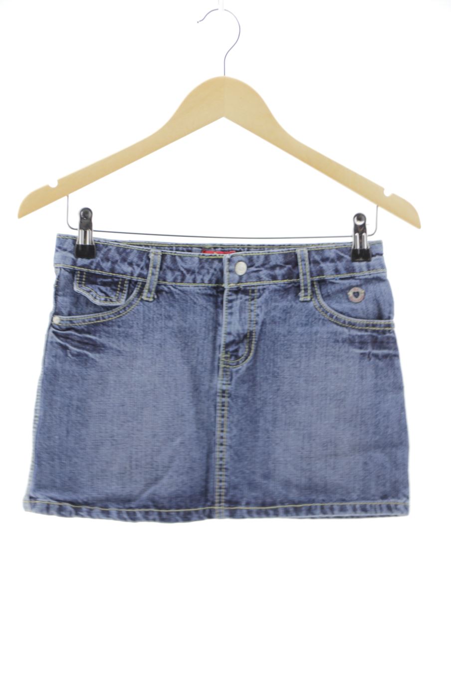 Jupe Chemiland de la taille 12 ans de denim de seconde main