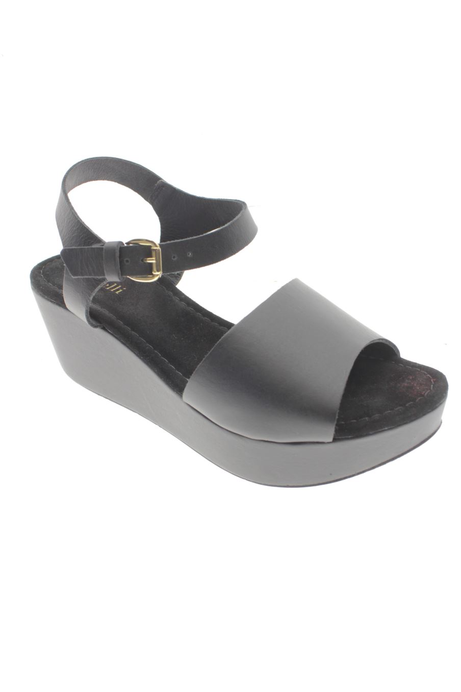 Plataformas de Minelli de la talla 38, de color negro de
