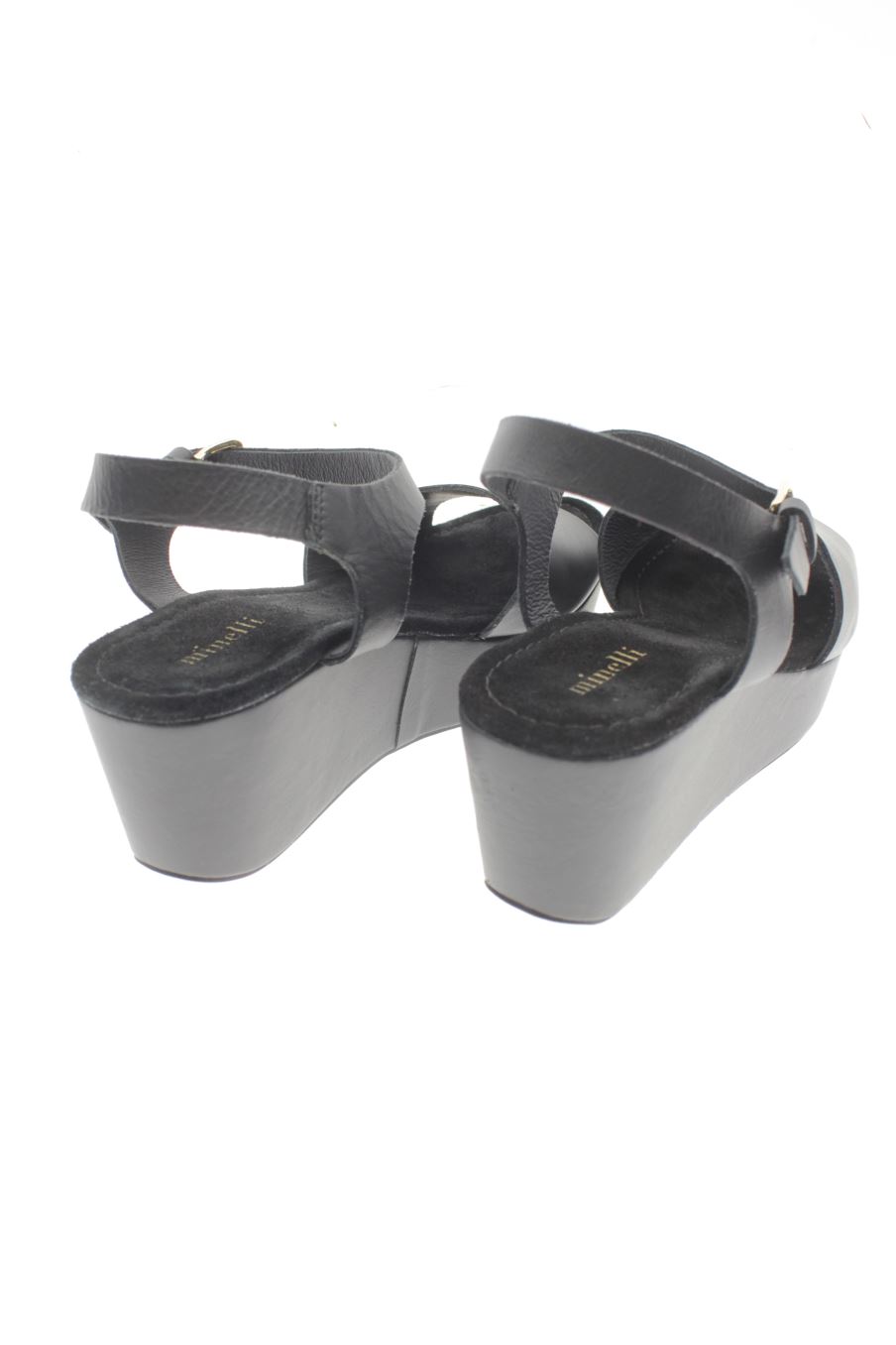 Plataformas de Minelli de la talla 38, de color negro de